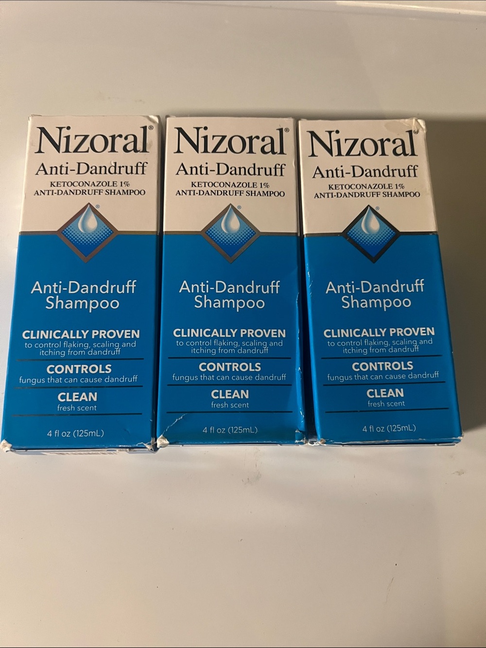 Nizoral Anti-Dandruff Shampoo - 3 pack